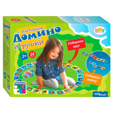 Напольное домино Игрушки Step Puzzle 70119